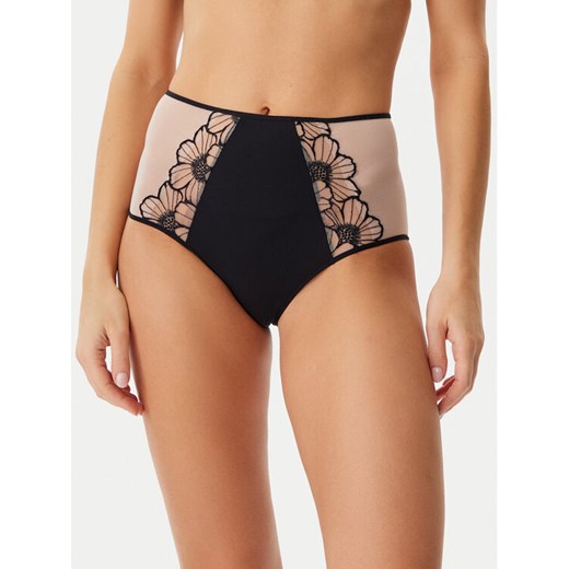 Chantelle Figi klasyczne z wysokim stanem Lush C22OC5 Czarny ze sklepu MODIVO w kategorii Majtki damskie - zdjęcie 182705689