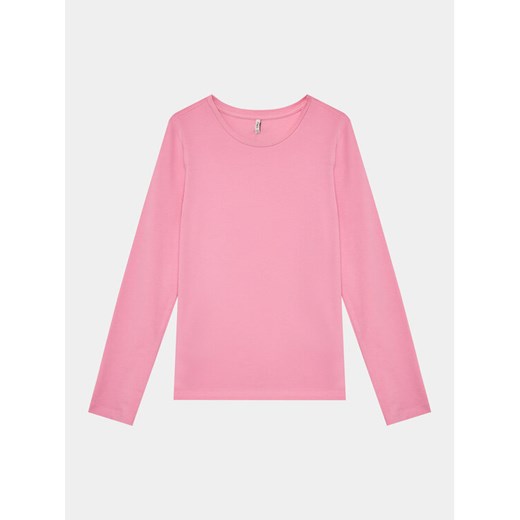 Kids ONLY Bluzka 15299770 Różowy Regular Fit ze sklepu MODIVO w kategorii Bluzki dziewczęce - zdjęcie 182705806