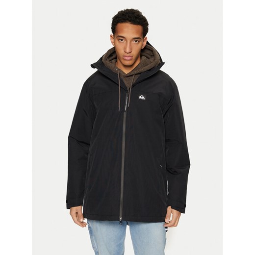 Quiksilver Parka Overcast 3K EQYJK04087 Czarny Regular Fit ze sklepu MODIVO w kategorii Parki męskie - zdjęcie 182705875