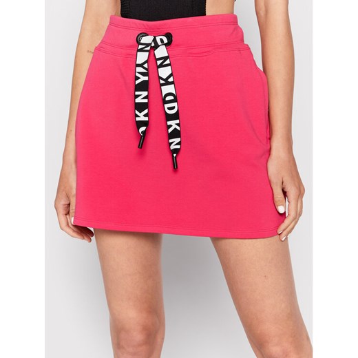 DKNY Sport Spódnica dresowa DP2S5017 Różowy Regular Fit ze sklepu MODIVO w kategorii Spódnice - zdjęcie 182705938