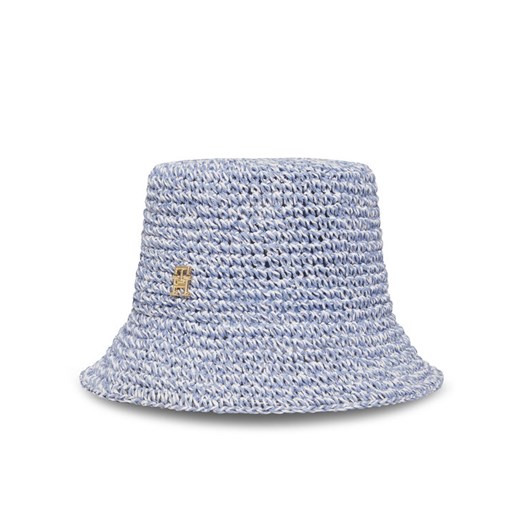 Tommy Hilfiger Kapelusz Premium Beach Bucket AW0AW17136 Niebieski ze sklepu MODIVO w kategorii Kapelusze damskie - zdjęcie 182705985