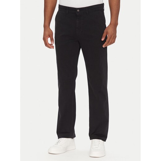 BOSS Chinosy 50534378 Czarny Regular Fit ze sklepu MODIVO w kategorii Spodnie męskie - zdjęcie 182706035