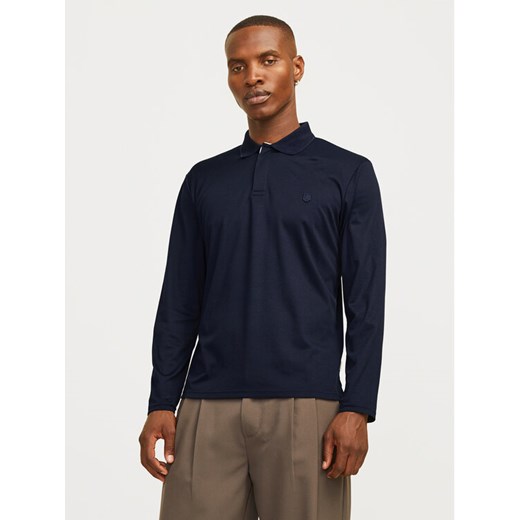 Jack&Jones Polo Crodney 12259645 Granatowy Regular Fit ze sklepu MODIVO w kategorii T-shirty męskie - zdjęcie 182706095