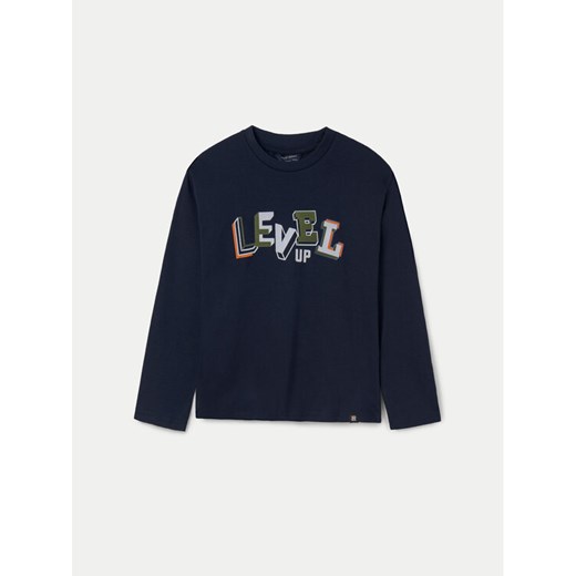 Mayoral Bluzka 7079 Granatowy Regular Fit ze sklepu MODIVO w kategorii T-shirty chłopięce - zdjęcie 182706125
