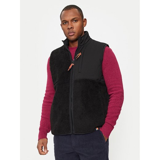 United Colors Of Benetton Kamizelka 2LNEUJ00J Czarny Slim Fit ze sklepu MODIVO w kategorii Kamizelki męskie - zdjęcie 182706159
