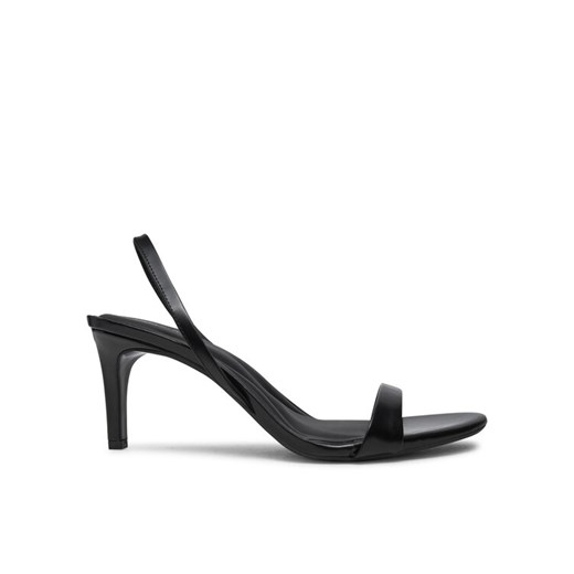 Calvin Klein Sandały Heel D'Orsay Sandal 70 - Brush L HW0HW02265 Czarny Calvin Klein 37 MODIVO