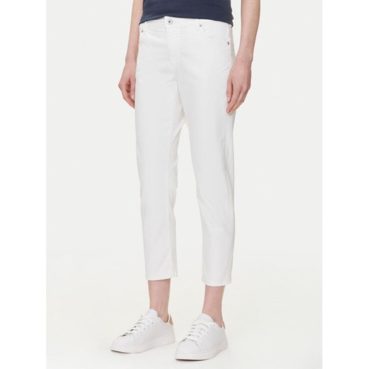 Mustang Jeansy Crosby 1016544 Biały Slim Fit ze sklepu MODIVO w kategorii Jeansy damskie - zdjęcie 182706298