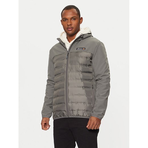 Ellesse Kurtka puchowa SHZ22303 Szary Regular Fit ze sklepu MODIVO w kategorii Kurtki męskie - zdjęcie 182706307