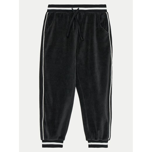 United Colors Of Benetton Spodnie dresowe 3UK0CF057 Czarny Regular Fit ze sklepu MODIVO w kategorii Spodnie chłopięce - zdjęcie 182706335