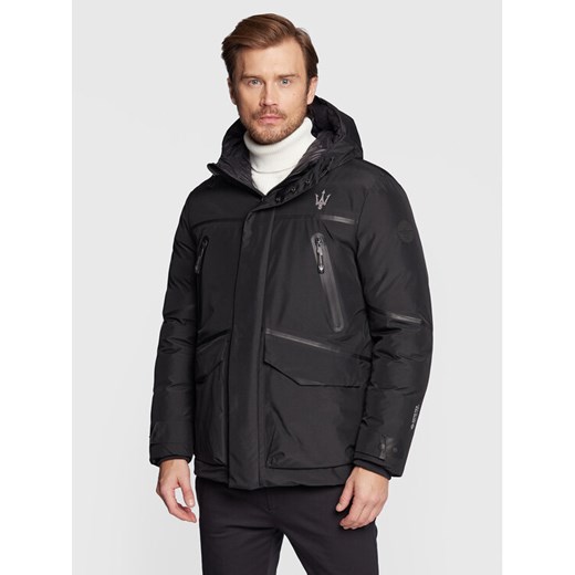 North Sails Kurtka zimowa Antartico 450120 Czarny Regular Fit ze sklepu MODIVO w kategorii Kurtki męskie - zdjęcie 182706406