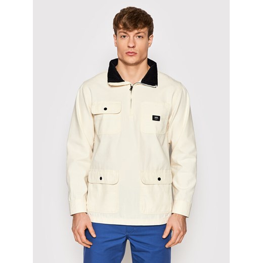 Vans Kurtka jeansowa Drill Chore VN0A7SDI Beżowy Regular Fit ze sklepu MODIVO w kategorii Kurtki męskie - zdjęcie 182706435