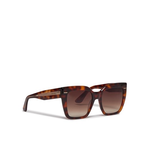 Calvin Klein Okulary przeciwsłoneczne CK23508S Brązowy ze sklepu MODIVO w kategorii Okulary przeciwsłoneczne damskie - zdjęcie 182706436