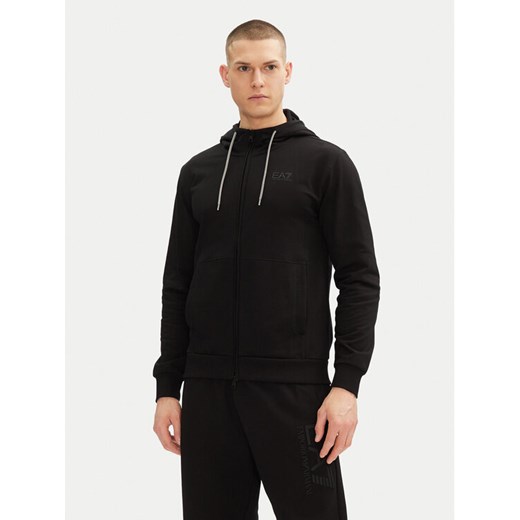 EA7 Emporio Armani Bluza 7M000231 AF13512 UC001 Czarny Regular Fit ze sklepu MODIVO w kategorii Bluzy męskie - zdjęcie 182706456