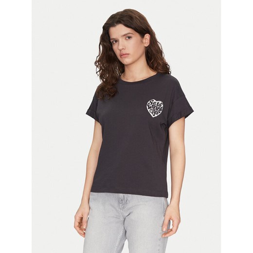 Noisy May T-Shirt Gaby 27032954 Czarny Regular Fit ze sklepu MODIVO w kategorii Bluzki damskie - zdjęcie 182706467