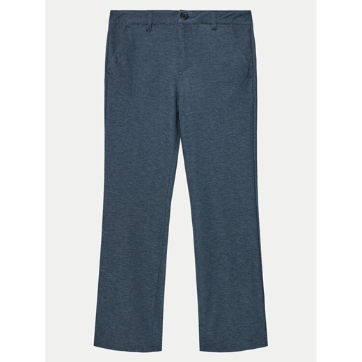 Guess Spodnie materiałowe L5RB03 KCL30 Granatowy Regular Fit ze sklepu MODIVO w kategorii Spodnie chłopięce - zdjęcie 182706478