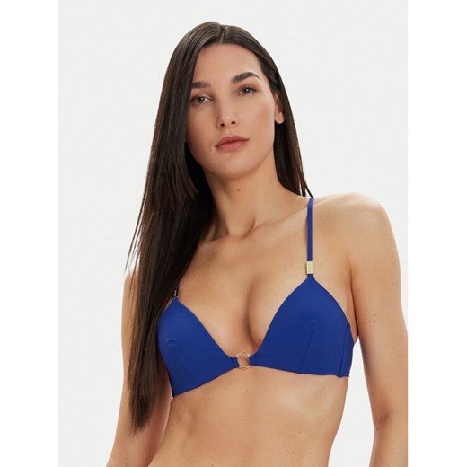 Calvin Klein Swimwear Góra od bikini KW0KW02382 Granatowy ze sklepu MODIVO w kategorii Stroje kąpielowe - zdjęcie 182706557