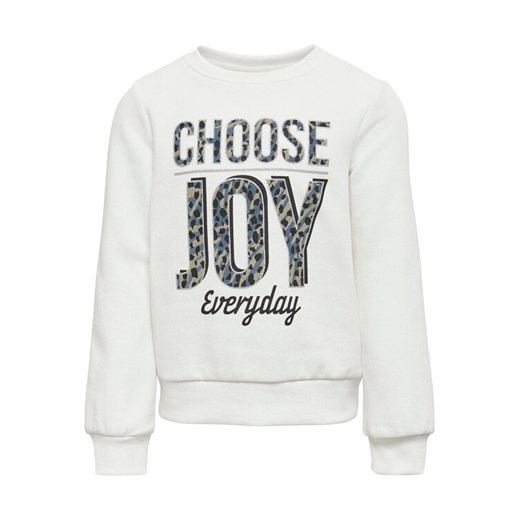 Kids ONLY Bluza Lena 15271439 Beżowy Regular Fit ze sklepu MODIVO w kategorii Bluzy dziewczęce - zdjęcie 182706596