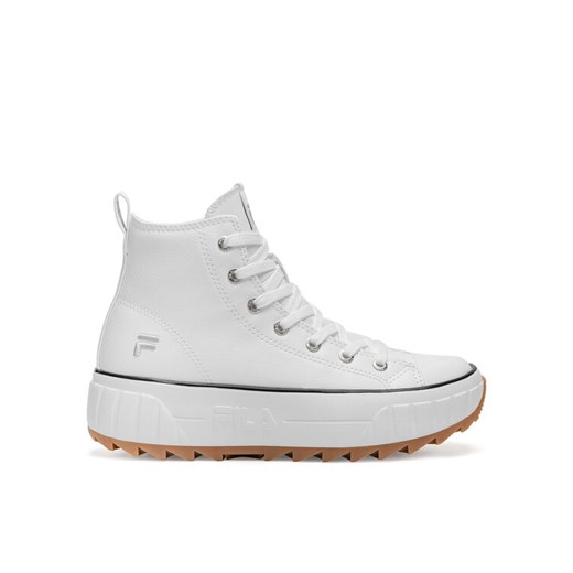 Fila Trampki BLOCKSTER FFW0503-10004 Biały ze sklepu MODIVO w kategorii Półbuty damskie - zdjęcie 182706659