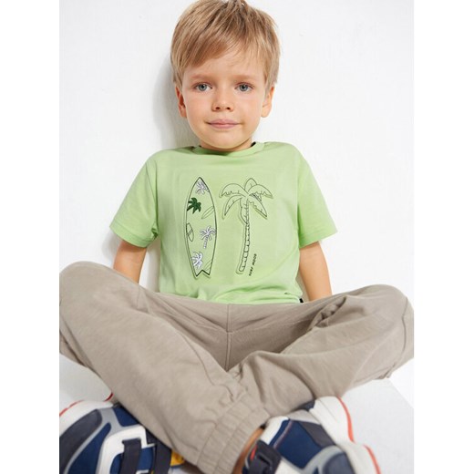 Mayoral T-Shirt 3019 Zielony Regular Fit ze sklepu MODIVO w kategorii T-shirty chłopięce - zdjęcie 182706667