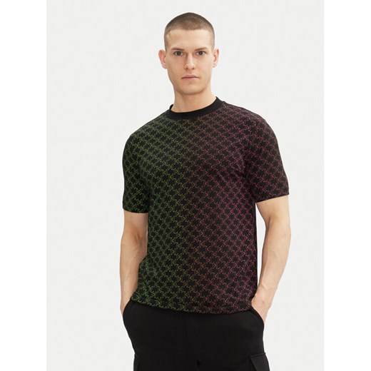 KARL LAGERFELD T-Shirt 755403 552235 Czarny Regular Fit ze sklepu MODIVO w kategorii T-shirty męskie - zdjęcie 182706687