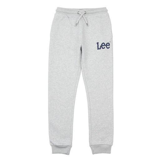 Lee Spodnie dresowe LEE0011 Szary Regular Fit ze sklepu MODIVO w kategorii Spodnie chłopięce - zdjęcie 182706726
