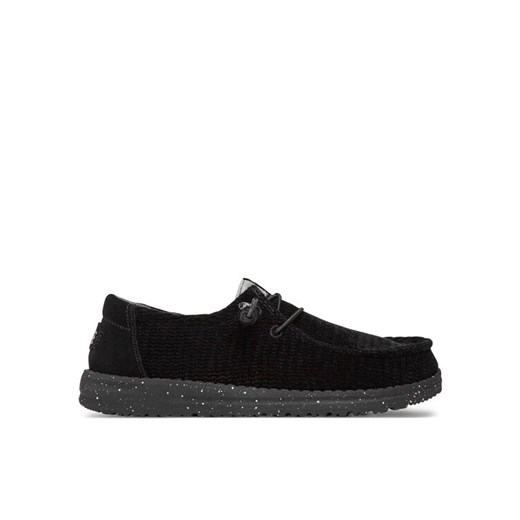 Hey Dude Półbuty Wendy Wave Corduroy 40195-001 Czarny ze sklepu MODIVO w kategorii Półbuty damskie - zdjęcie 182706745