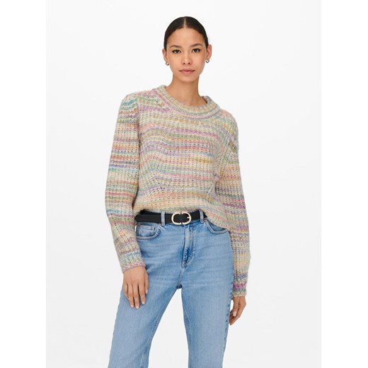 ONLY Sweter 15259443 Kolorowy Regular Fit ze sklepu MODIVO w kategorii Swetry damskie - zdjęcie 182706755