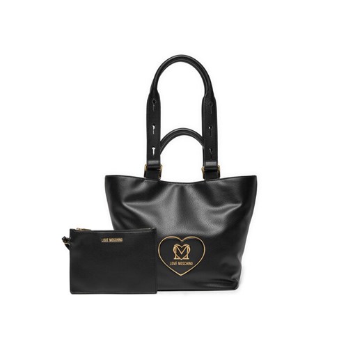 LOVE MOSCHINO Torebka JC4124PP1LLB0000 Czarny ze sklepu MODIVO w kategorii Torebki damskie - zdjęcie 182706798