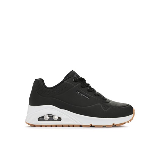Skechers Sneakersy Uno Stand On Air 73690/BLK Czarny ze sklepu MODIVO w kategorii Buty sportowe damskie - zdjęcie 182706809