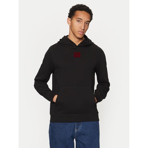 Hugo Bluza Daratscho_V 50496697 Czarny Regular Fit ze sklepu MODIVO w kategorii Bluzy męskie - zdjęcie 182706828