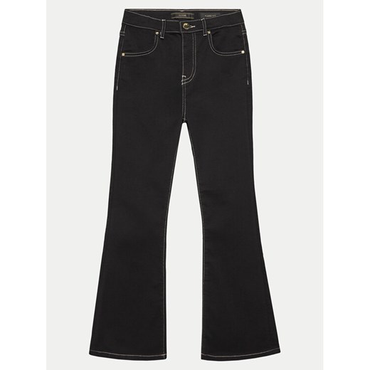 Guess Jeansy J5RA06 D4KC0 Czarny Regular Fit ze sklepu MODIVO w kategorii Spodnie dziewczęce - zdjęcie 182706838