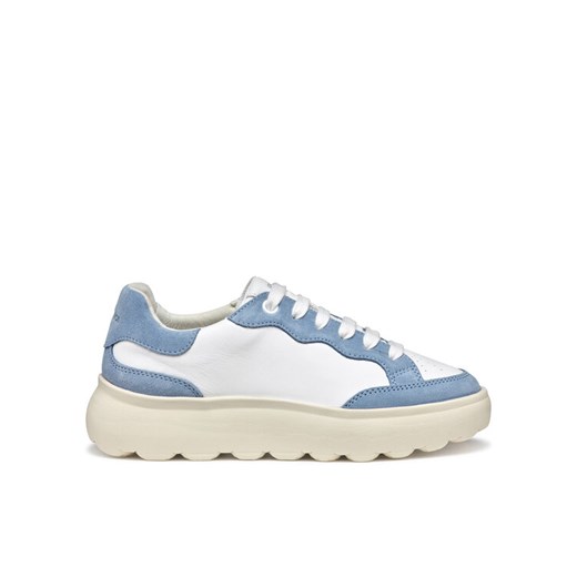 Geox Sneakersy D Spherica Ec4.1 D55TCA 08522 C0270 Biały ze sklepu MODIVO w kategorii Buty sportowe damskie - zdjęcie 182706855