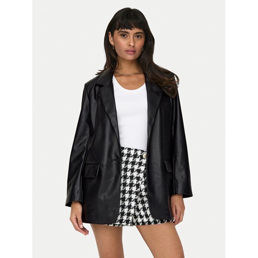 ONLY Marynarka Lana 15266893 Czarny Oversize ze sklepu MODIVO w kategorii Marynarki damskie - zdjęcie 182706938