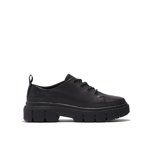Timberland Sneakersy Greyfield Leather Ox TB0A5PBS0151 Czarny ze sklepu MODIVO w kategorii Półbuty damskie - zdjęcie 182706939