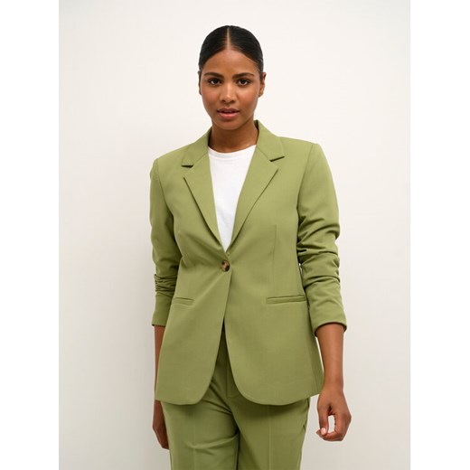 Kaffe Marynarka Sakura 10506684 Zielony Slim Fit ze sklepu MODIVO w kategorii Marynarki damskie - zdjęcie 182706968
