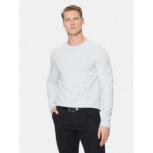 Marc O'Polo Longsleeve 520 2012 52210 Błękitny Regular Fit ze sklepu MODIVO w kategorii T-shirty męskie - zdjęcie 182706986