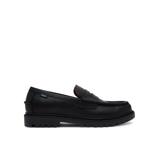 Polo Ralph Lauren Mokasyny Jett Lug-Sole 803961420001 Czarny ze sklepu MODIVO w kategorii Mokasyny męskie - zdjęcie 182706988