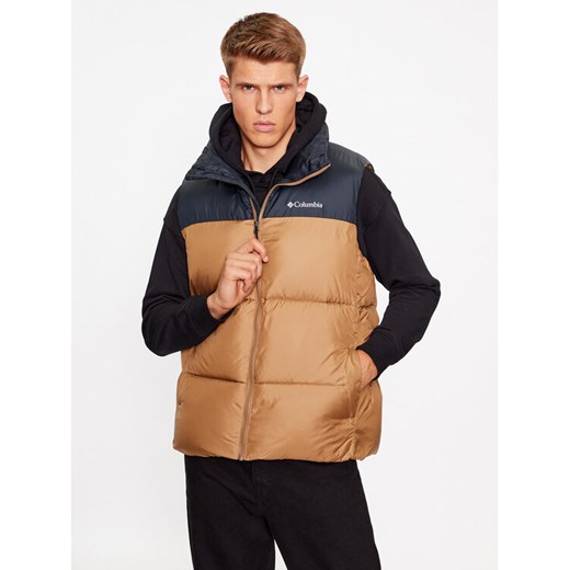 Columbia Kamizelka Puffect™ II Vest Brązowy Regular Fit ze sklepu MODIVO w kategorii Kamizelki męskie - zdjęcie 182707055