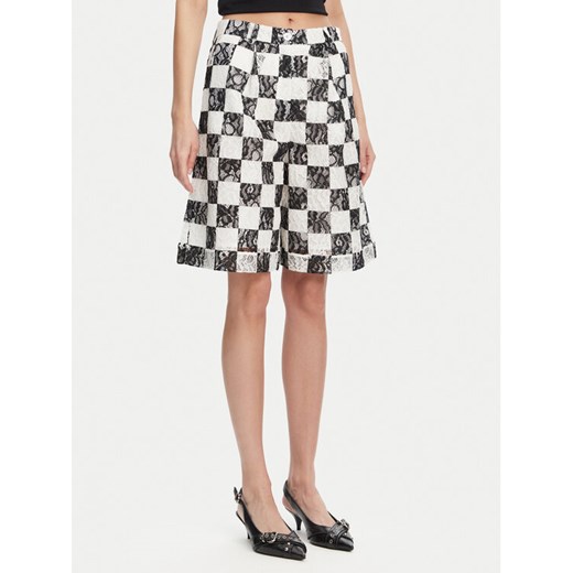 PINKO Szorty materiałowe 105295 A2MF Biały Regular Fit ze sklepu MODIVO w kategorii Szorty - zdjęcie 182707066