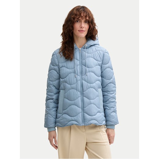 Tom Tailor Kurtka puchowa 1044399 Błękitny Regular Fit ze sklepu MODIVO w kategorii Kurtki damskie - zdjęcie 182707079