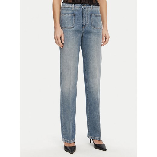 Dolce&Gabbana Jeansy FTC7AD G8LW2 Niebieski Regular Fit ze sklepu MODIVO w kategorii Jeansy damskie - zdjęcie 182707125