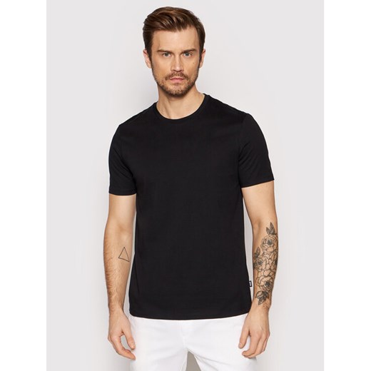 Boss T-Shirt Tessler 150 50468395 Czarny Slim Fit ze sklepu MODIVO w kategorii T-shirty męskie - zdjęcie 182707129