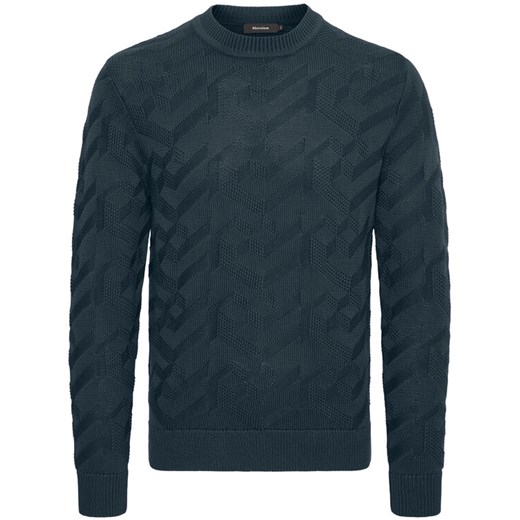 Matinique Sweter 30206829 Granatowy Regular Fit ze sklepu MODIVO w kategorii Swetry męskie - zdjęcie 182707156