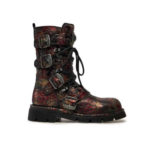 NEW ROCK Glany M-1473-S42 Kolorowy ze sklepu MODIVO w kategorii Workery damskie - zdjęcie 182707177