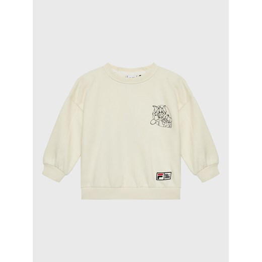 Fila Bluza Tawau 771200 Beżowy Oversize ze sklepu MODIVO w kategorii Bluzy chłopięce - zdjęcie 182707239