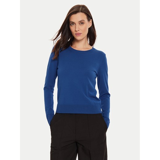 Sisley Sweter 17Q3M100F Niebieski Regular Fit ze sklepu MODIVO w kategorii Swetry damskie - zdjęcie 182707255