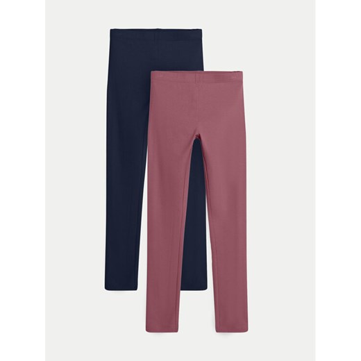 NAME IT Komplet 2 par legginsów 13205781 Kolorowy Slim Fit ze sklepu MODIVO w kategorii Spodnie dziewczęce - zdjęcie 182707267