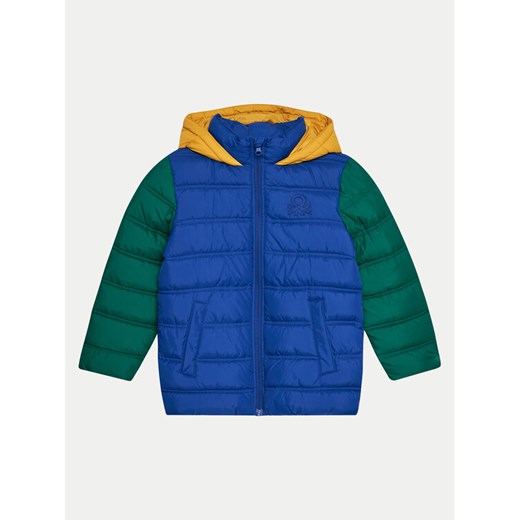 United Colors Of Benetton Kurtka zimowa 2WU0CN016 Kolorowy Regular Fit ze sklepu MODIVO w kategorii Kurtki chłopięce - zdjęcie 182707287