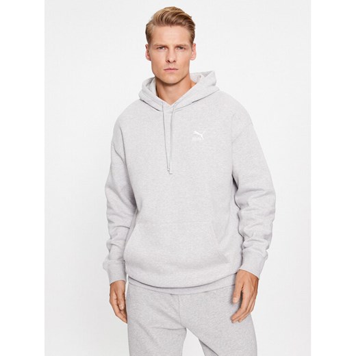 Puma Bluza Better Classics 621321 Szary Relaxed Fit ze sklepu MODIVO w kategorii Bluzy męskie - zdjęcie 182707305