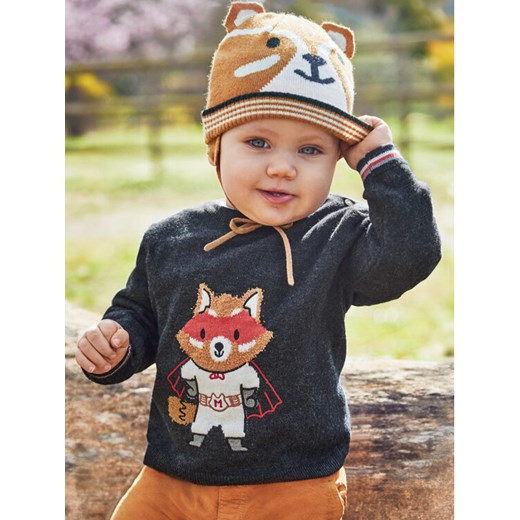 Mayoral Sweter 2.320 Szary Regular Fit ze sklepu MODIVO w kategorii Bluzy i swetry - zdjęcie 182707336